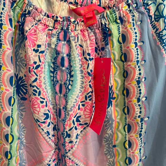 NWT Lilly Pulitzer Fawna Off Shoulder Tunic Dress - Picture 8 of 8